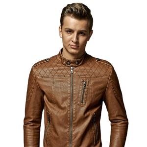 Chaqueta de Cuero para Hombre con Logotipo Personalizado de Alta Calidad, la Más Popular del 2025, Hecha en Pakistán - Product Image 3