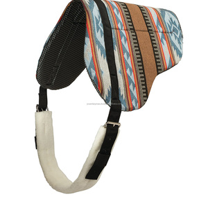 Y&Z Tapis de selle en laine et coton foncés de qualité supérieure, nouveau design, personnalisable en taille et logo, durable pour l'équitation - Product Image 1