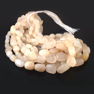 Perles d'opale rose naturelle, taille 8x9mm à 15x21mm, perles de pierre d'opale, brin de 16 pouces, fabrication de bijoux, lot en gros - Product Image 1