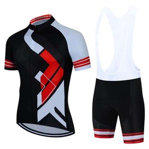 Jersey de ciclismo, ropa de ciclismo de verano, conjuntos para hombre, equipo de bicicleta, conjunto deportivo, traje para hombre, pantalones cortos con pechera para bicicleta de montaña - Product Image 2