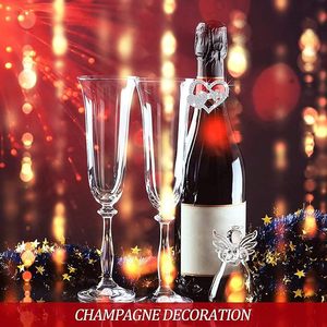 Servilletero de San Valentín con diamantes de imitación de Metal moderno, Decoración de mesa perfecta en forma de corazón especial, impresiona a tus invitados - Product Image 4