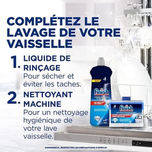 แท็บเล็ตทำความสะอาดเครื่องล้างจาน Finish Machine Care - กำจัดคราบสกปรกและคราบไขมันภายในเครื่องล้างจาน - สำหรับใช้ตลอดปี สำหรับเครื่องล้างจาน 12 เครื่อง - Product Image 6