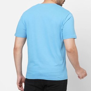 T-shirts pour hommes de qualité supérieure, 100% coton, manches courtes, col rond, décontractés, séchage rapide, anti-rides, tendance, fabrication directe en usine - Product Image 5