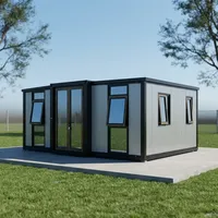 Studio de buanderie et de repassage pour jardin, pièce modulaire préfabriquée pour une gestion efficace de la maison