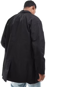 Veste de pluie enduite imperméable coupe-vent veste de neige vente en gros extérieur longue pleine longueur adulte réfléchissant à capuche respirant - Product Image 3