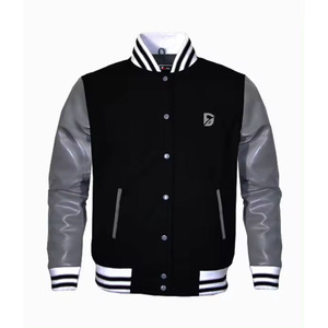 Varsity Jacket Classic College Fashion Warm Comfortable Outerwear Stylish Trendy Fit For Daily Wear - Product Image 1