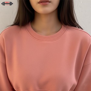 Sweat-shirts à capuche pour femmes, style crop, 2 pièces, personnalisables, pull à une épaule, streetwear, polyester/coton, marque neuve - Product Image 6