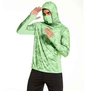 Vente en gros de pulls à capuche à séchage rapide pour l'extérieur Pull imprimé par sublimation à bas prix - Product Image 3