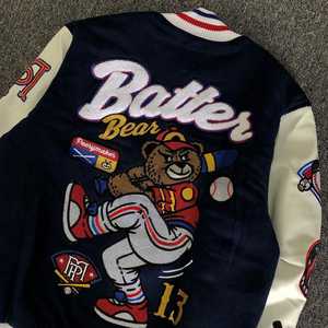 Veste d'université de sororité grecque personnalisée | Bomber Letterman College brodé | Vêtements de fraternité de sororité pour femmes et hommes - Product Image 4