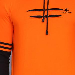 Meilleur prix unisexe sweats à capuche pull-over respirant coton mélangé polaire taux d'usine couleur unie haute qualité mode streetwear - Product Image 3