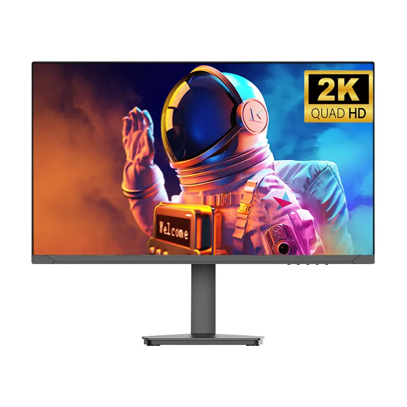 gaming monitors 27-inch LED frameless IPS/VA computer monitor with lift-adjustable 180-degree swivel stand