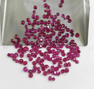 Best Price 100% Natural Burma <b>Ruby</b> Heated 3x4mm Calibrated Oval Cut Reddish Pink Color Loose Gemstone for Jewelry Making - Product Image 4