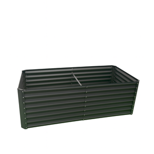 Bac à légumes surélevé en métal galvanisé écologique pour l'extérieur, durable, pour la culture des légumes, pour l'aménagement paysager GB003 - Product Image 1