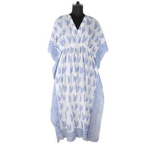 2025 Offre Spéciale africain Batik long caftan grande taille robes femmes KFCL013 fabricant vêtements pour femmes concepteur indien coton Kimono - Product Image 3