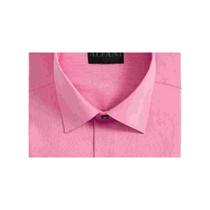 Camicia Classica da Uomo Alfani in Tessuto Popeline a Righe, Colletto a Punta, Resistente alle Pieghe, Taglia 17.5X32X33, Rosa - Product Image 2