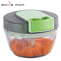 Best verkochte producten in de VS: milieuvriendelijke plastic mini-groentehakker/snijder, keukenaccessoire