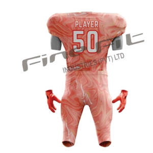 Camisetas de fútbol americano juvenil unisex, ropa deportiva profesional, UNIFORMES DE EQUIPO transpirables de poliéster con estampado personalizado, pantalones cortos de talla grande - Product Image 6