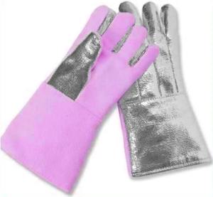 Qualité supérieure Résistance à la chaleur Personnalisé OEM Service Premium Cuir Gants de soudage Arrivée Résistance à la chaleur Gants de sécurité raisonnables - Product Image 4