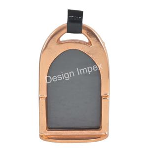 Cadre photo en or rose Présentoir de table de chevet Cadre photo équestre et images commémoratives Porte-peinture à battant élégant - Product Image 1