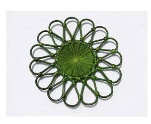 Sous-verre en Jute élégant pour maison hôtel décor de Table nouveau Design personnalisé de luxe en tissu Jute napperons utilisation en gros - Product Image 3