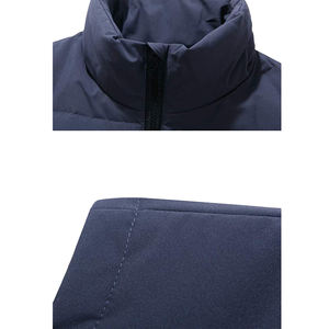 Chaleco acolchado ligero con forro polar para hombre, ropa de abrigo Softshell, chaqueta sin mangas para senderismo, viajes, Golf y moda - Product Image 4