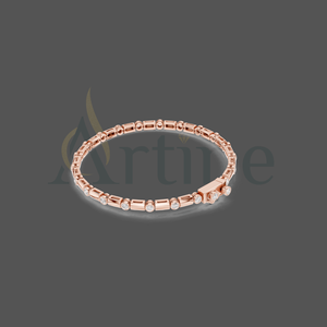 Regalia jewels 10K Solid Gold Open Design <b>Ring</b> for Women with Moissanite <b>Crystals</b> - Product Image 1