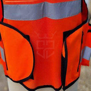 Chaleco de Seguridad para Hombre, Ligero y Transpirable, Ajustable, Precio de Fábrica, Venta al Por Mayor - Product Image 5