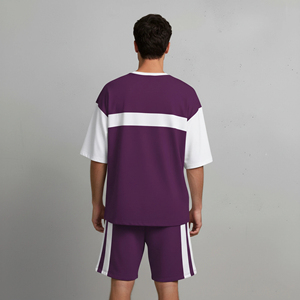 Ensemble 2 pièces coupe-vent 2026 sur mesure en coton épais 100 %, 2 couleurs, haute qualité, bicolore, grande taille, élégant, pour homme - Product Image 2