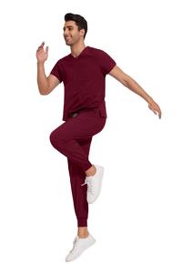 Gran oferta de uniformes médicos de enfermería para hombres y mujeres, conjuntos de corredores de Hospital con detección de aguja, Material de poliéster/Rayón - Product Image 5