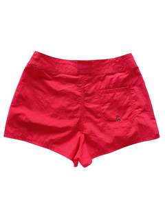 Shorts de Nailon Rosa Intenso para Mujer con Bolsillo Trasero, Ligeros, de Secado Rápido, para Playa, Cintura Elástica, Casuales y Deportivos - Product Image 4