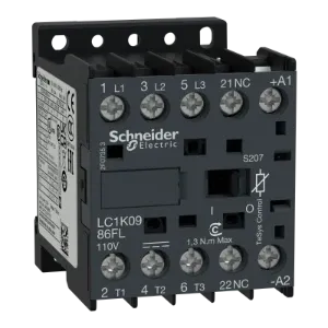 Contattore di Commutazione AC Schneider Electric LC1K0986FLS207 - Product Image 1