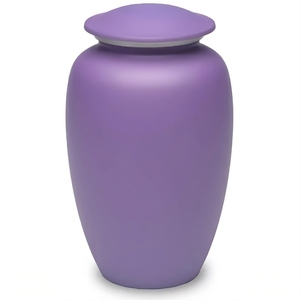 Urna de cremación con diseño de mariposa, acabado de Color lavanda mate para almacenamiento y conservación de cenizas, recuerdo de amor - Product Image 2