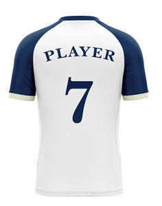 Haute qualité 100% Polyester Logo personnalisé chemise de football tissu doux avec nom numéro personnalisation adultes survêtement de sublimation - Product Image 3