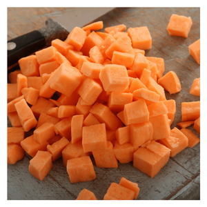 100% tranches de carottes congelées fraîches du Vietnam pour l'exportation La méthode IQF assure une texture douce de carotte congelée pour la livraison en vrac de services alimentaires - Product Image 1