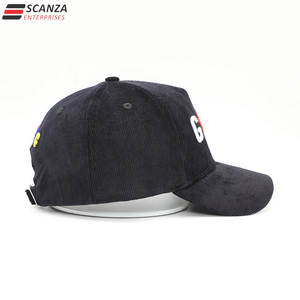 Gorra deportiva ajustable de algodón 100% para hombre y mujer, Jersey impermeable, Material personalizable con logotipo liso, gorra de béisbol bordada en 3D - Product Image 3