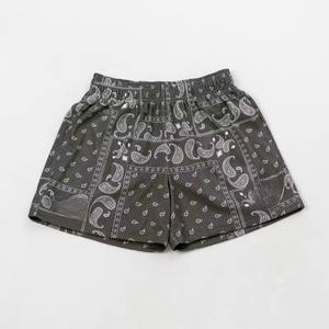 Pantalones cortos de malla de poliéster 100% para hombre, cintura elástica cómoda, pantalones cortos con estampado de sublimación gráfica personalizada para hombre, el mejor estilo callejero - Product Image 6