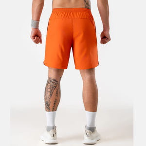 Bermudas de LICRA de secado rápido para hombre con cintura elástica tejida, estilo deportivo, bolsillos ocultos, servicio OEM disponible - Product Image 2