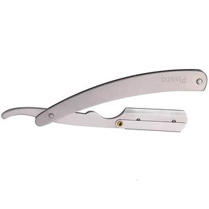 Nouveau rasoir à lame unique, rasoir manuel de barbier, couteau à raser, acier inoxydable, manche pliable, rasoir de barbier - Product Image 4