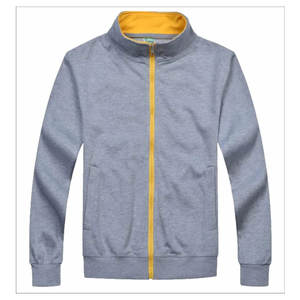 Chaqueta Letterman OEM de Primera Calidad, Mangas de Cuero y Lana, Ligera, Cierre de Cremallera, Cuello con Capucha, Talla XL, Algodón Teñido Liso - Product Image 5