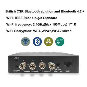 Avec Wi-Fi Bluetooth 4.2 Wireless Audio Streamer Amplifier récepteurs amplificateurs <span class=keywords><strong>amplificateur</strong></span> de puissance <span class=keywords><strong>professionnel</strong></span> 50W - Product Image 5