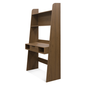 Polia Bamboo Office <b>Desk</b> with Extendable <b>Shelf</b> Foldable Gaming and Laptop <b>Desk</b> for Bedroom Living Room and Kitchen Use - Product Image 3