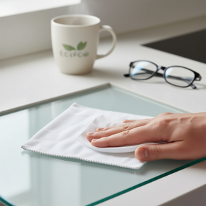 Paño de Limpieza para Gafas de Tela RPET Ecológico, Gadgets Ecológicos y Biodegradables - Product Image 3