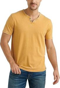 เสื้อยืดแขนสั้นสำหรับผู้ชายเสื้อยืดสีทึบคอกลมแขนสั้นผ้าเวนิสสำหรับคนขายตามสั่ง - Product Image 5