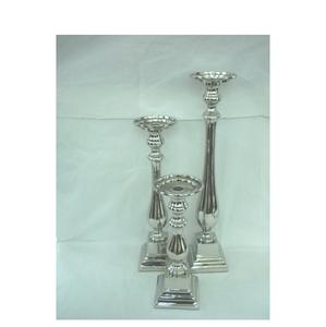 Centro de mesa de decoración de boda 3 unids/set Metal Color dorado romántico Taper Stick portavelas para decoración del hogar - Product Image 5