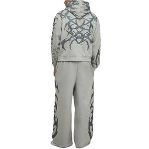 Chaqueta Cortavientos de Felpa 100% Algodón, Diseño 2026, Transpirable, de Secado Rápido, Lavado Ácido, Estilo Urbano Informal, para Niños, Ropa Deportiva - Product Image 2