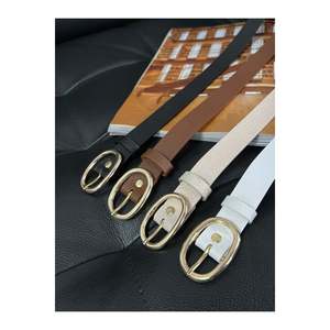 Offre spéciale 4 pièces : ceinture ovale pour femme, ceinture pour veste, ceinture pour robe, ceinture pour chemise - Colorée - Product Image 2