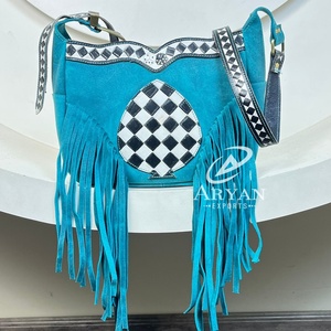 กระเป๋า2025สะพายข้างดีไซน์ลายตารางหมากรุกสำหรับผู้หญิงกระเป๋าถือหนังกลับเครื่องมือสำหรับผู้หญิงกระเป๋าถือหนังแท้ - Product Image 1