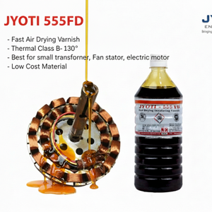 Jyoti 555 FD Vernis d'isolation électrique à séchage à l'air rapide de classe B pour l'application de brosses dans les moteurs - Product Image 2