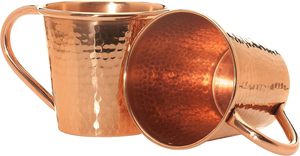 Vente chaude cuivre métal martelé tasse fonction personnalisée pour Restaurant hôtel fête utiliser verre et PC matériel pour boire - Product Image 4