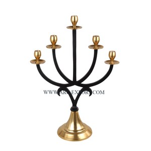 Bougeoirs et supports de décoration de table en aluminium Accessoires de table éclaircissants de première qualité Bougeoirs à vendre - Product Image 2